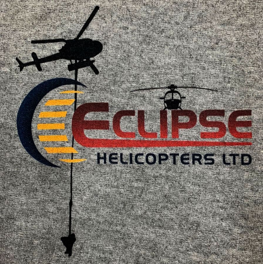 Custom apparel design for screen printed t-shirts